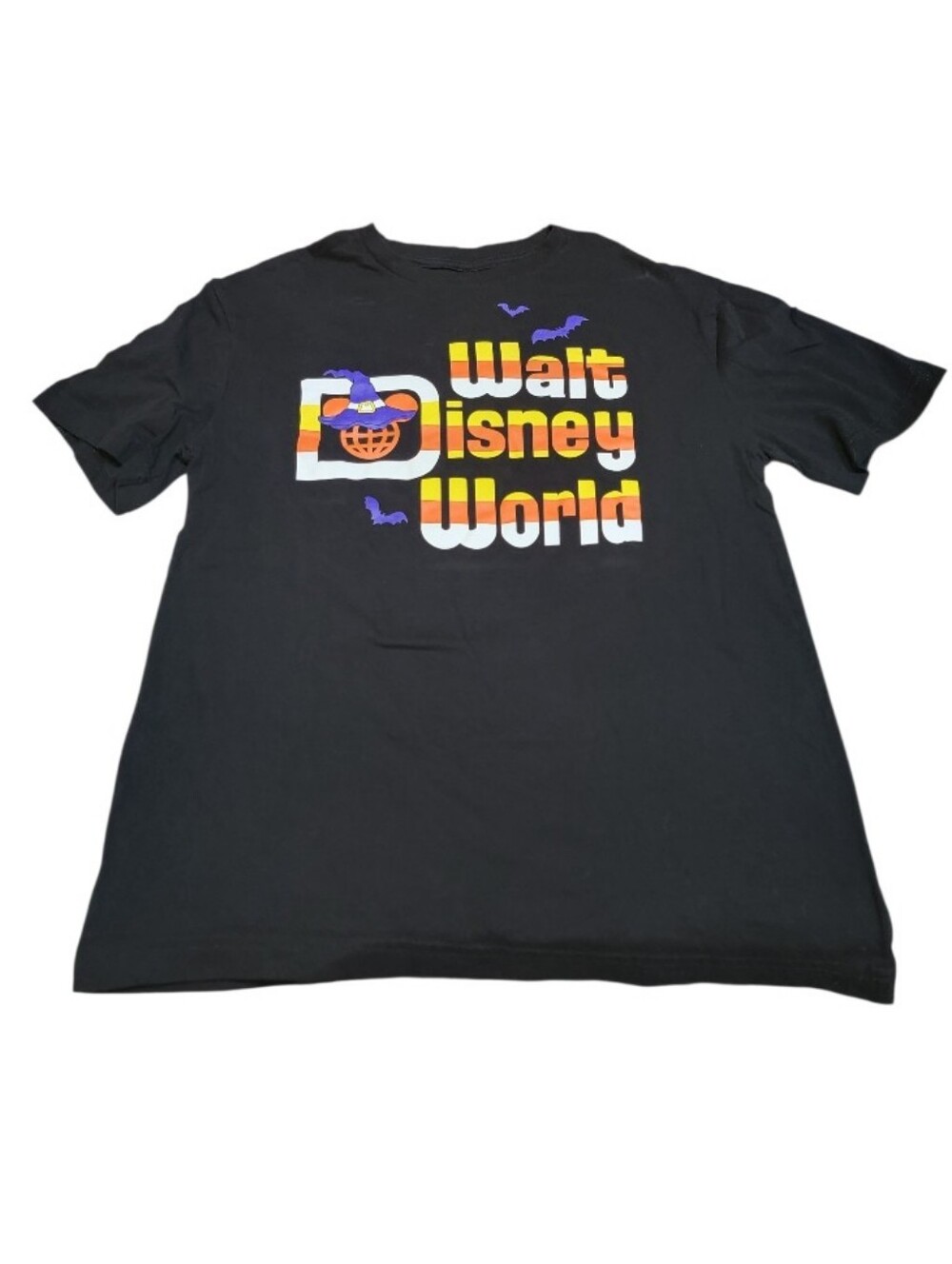 Disney Parks Walt Disney World Black Halloween Candy Corn Graphic T-Shirt